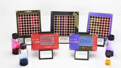 中國電潤(rùn)濕電子紙顯示技術(shù)取得重大突破